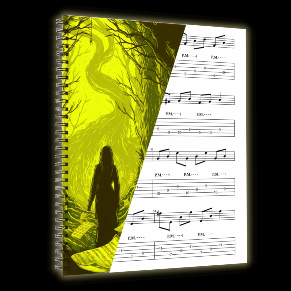 “Hiraeth” (Neverafter) Digital Guitar Tab (with backing track!) Andy